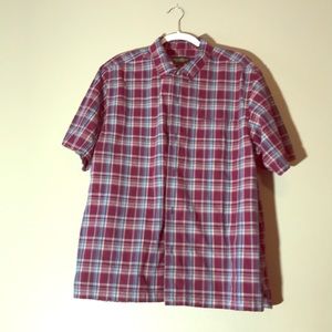 Mens Large Eddie Bauer “Relaxed Fit” Pocket Shirt